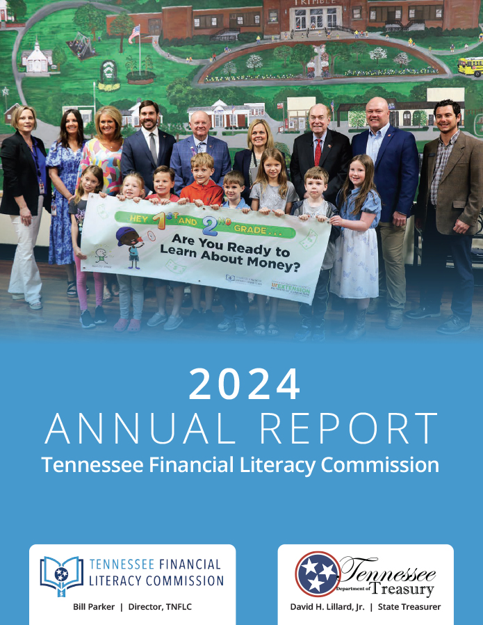 Tennessee Financial Literacy Commission annual report cover