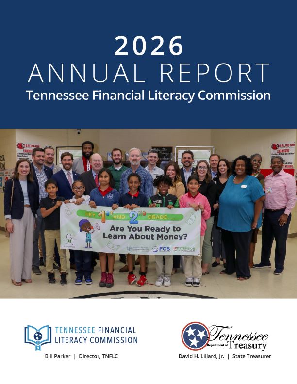 Tennessee Financial Literacy Commission annual report cover