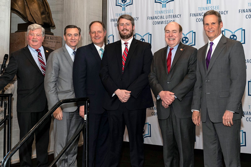financial education awards photo—Cody Hawks