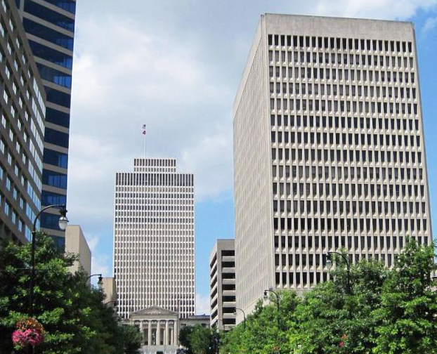 tn tower and andrew jackson building